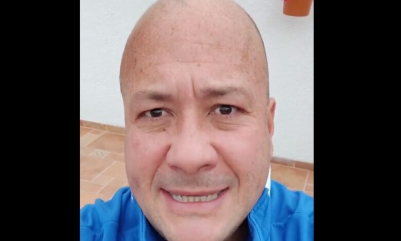 "Ni modo, ya me tocaba", dice Alfaro al informar que dio positivo a Covid-19