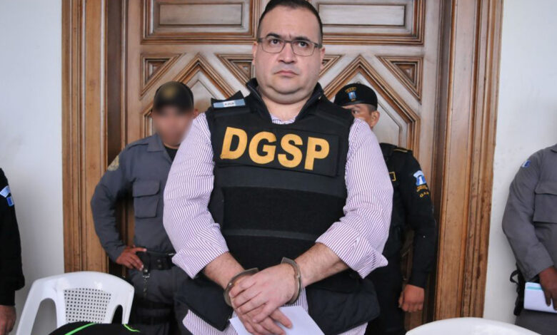 Niegan a Javier Duarte recurso contra prisión provisional por caso de desaparición forzada