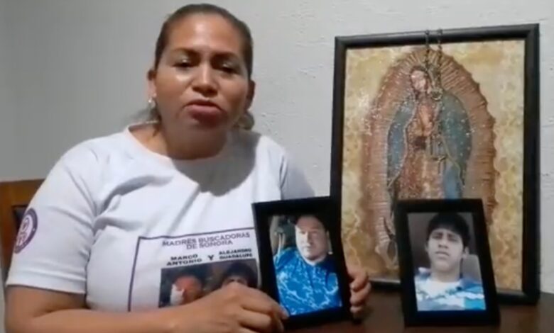 'No nos maten', claman madres buscadoras de Sonora a narcos; AMLO instruye a Encinas apoyarlas