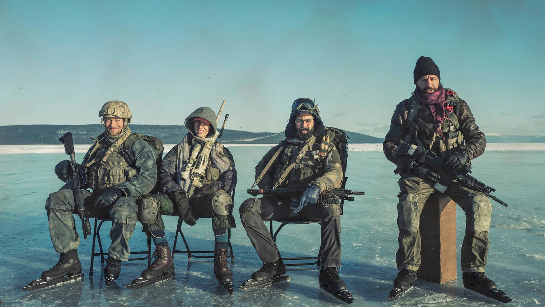 Noomi Rapace lucha contra el frío en las primeras imágenes de ‘Black Crab’
