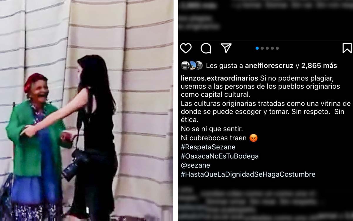 Teotitlán condena uso indebido de identidad cultural por marca francesa; no descarta acción legal
