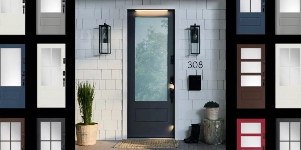 Olvídese de las cerraduras inteligentes: CES acaba de traernos una puerta inteligente