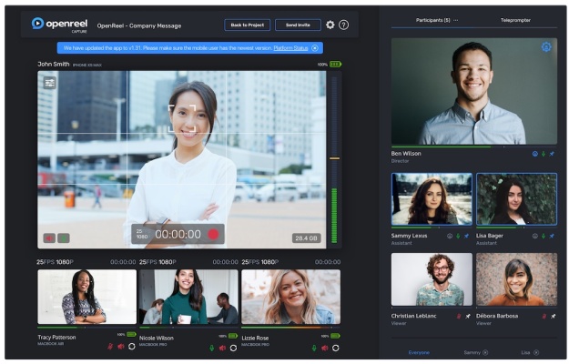 OpenReel recauda $ 19 millones para simplificar la producción de video remoto