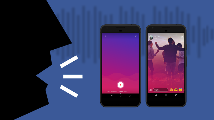 Para hacer que las Historias sean globales, Facebook agrega archivos y publicaciones de audio.