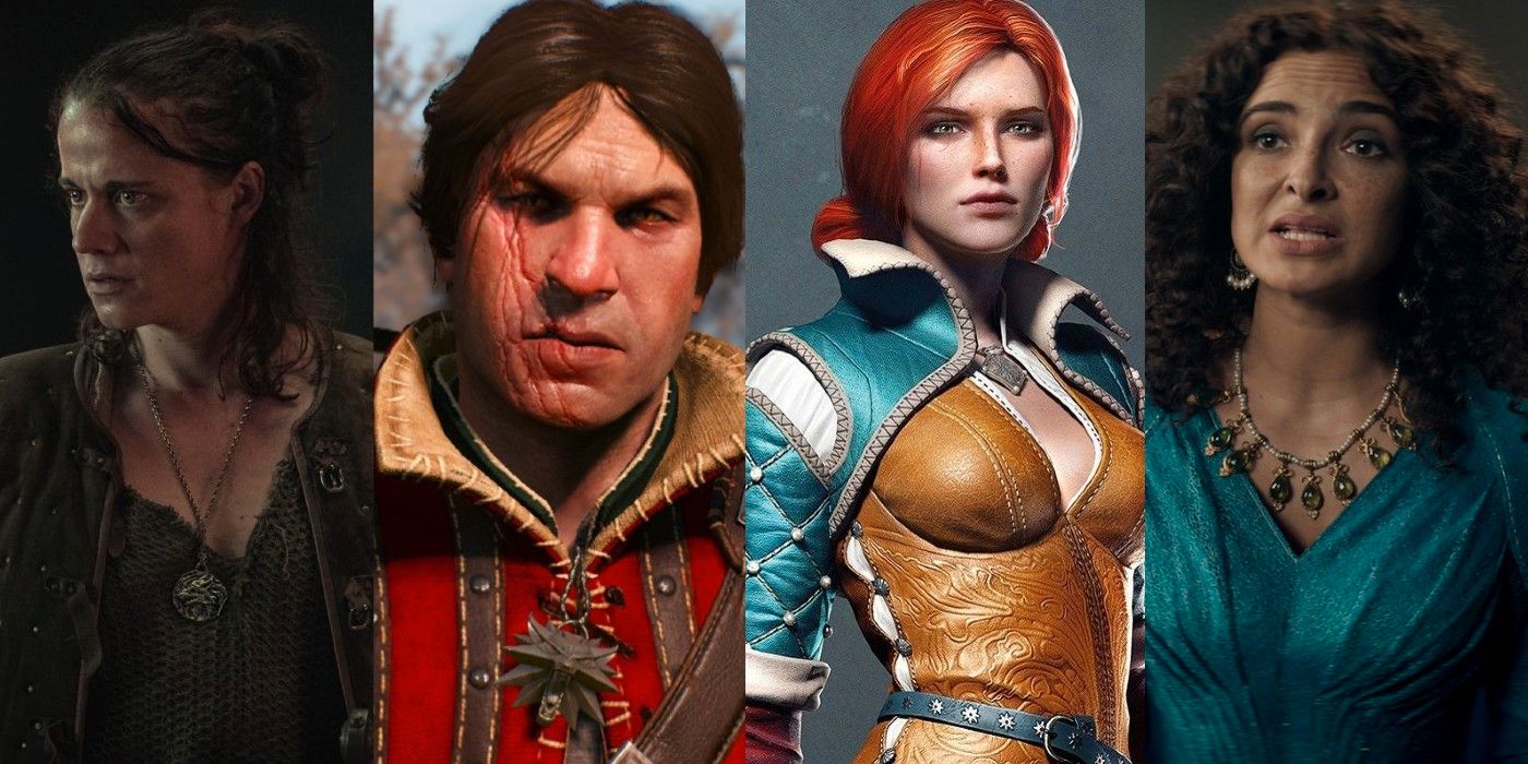 Personajes de Witcher 3 completamente diferentes de The Books & Show