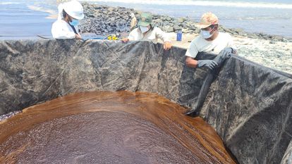 Perú cuestiona a Repsol por no contener el derrame de petróleo en el mar