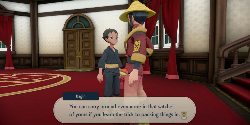 Pokémon: Arceus - Cómo ampliar el almacenamiento de tu inventario (mochila)