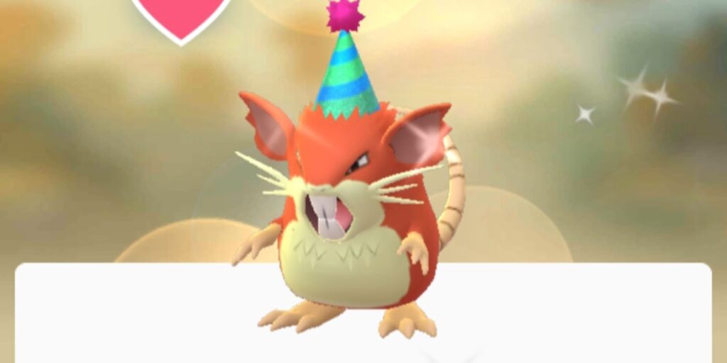 Pokémon GO: Guía de incursiones de Party Hat Raticate