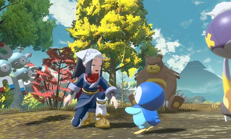 Pokémon Legends: Arceus se transmite antes del lanzamiento del juego