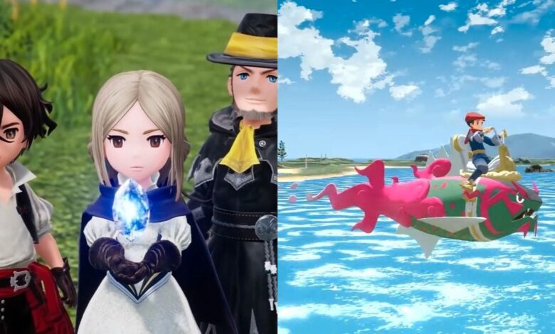 Pokémon Legends: los estilos ágiles y fuertes de Arceus son de Bravely Default