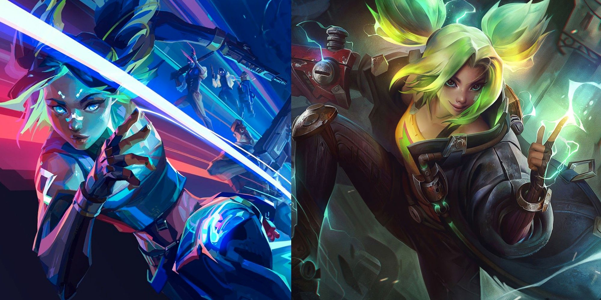 Por qué Zeri de League Of Legends y Neon de Valorant son tan similares