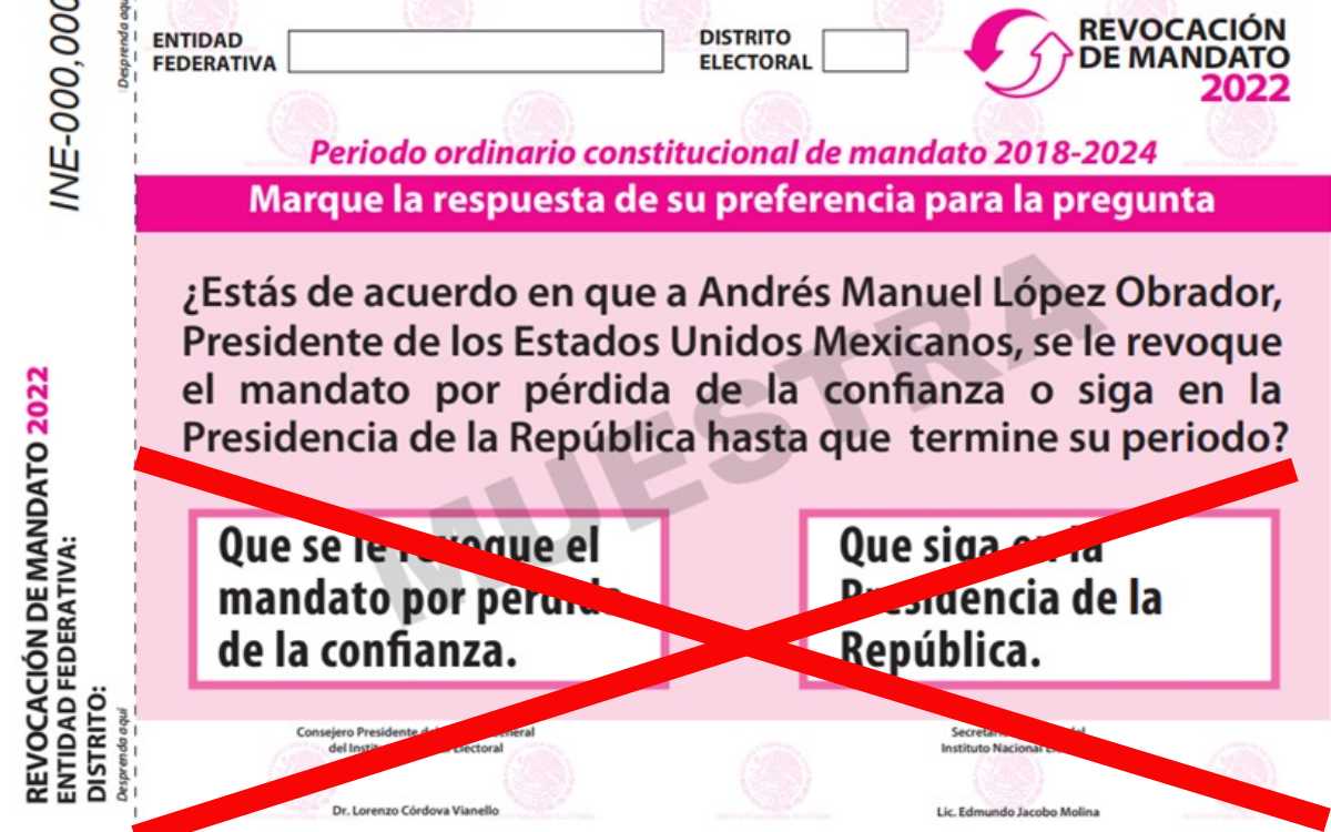 Pregunta de la revocación 'desnaturaliza’ el ejercicio, dice ministro de la Corte