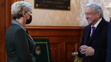 Prevaleció la voluntad de cooperación durante reunión con Jennifer Granholm: AMLO