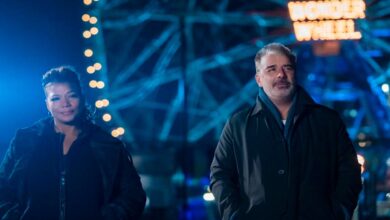 Queen Latifah reacciona al coprotagonista Chris Noth siendo despedido del ecualizador