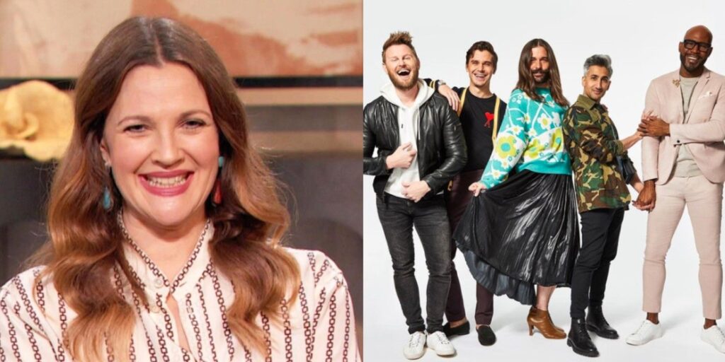 Queer Eye: Drew Barrymore revela que Fab 5 la ayudó a reingresar a la escena de las citas