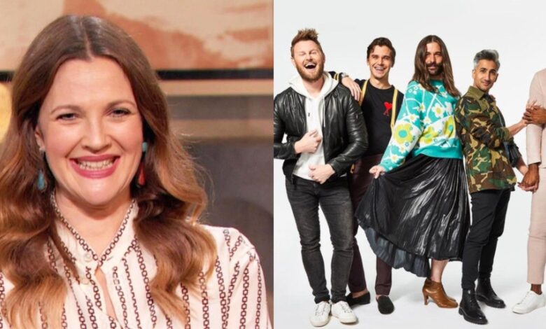 Queer Eye: Drew Barrymore revela que Fab 5 la ayudó a reingresar a la escena de las citas