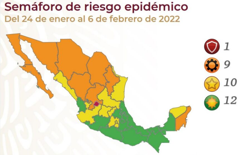 Querétaro regresa al SEMAFORO AMARILLO, por aumento de casos de COVID 19