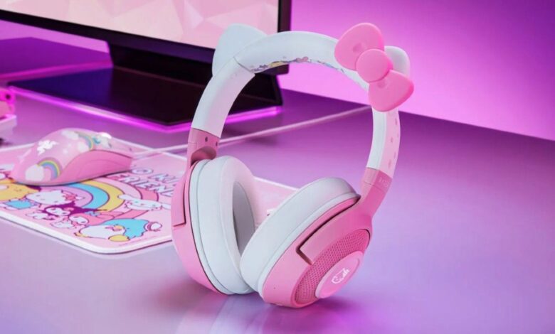 Razer presenta accesorios para juegos con temática de Hello Kitty