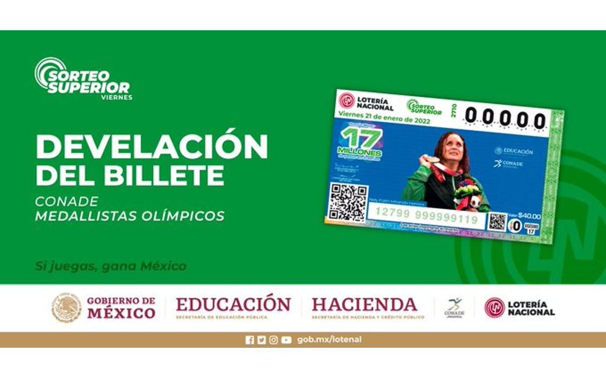 Reconocen a medallistas olímpicos y paralímpicos en cachitos de la lotería | Video