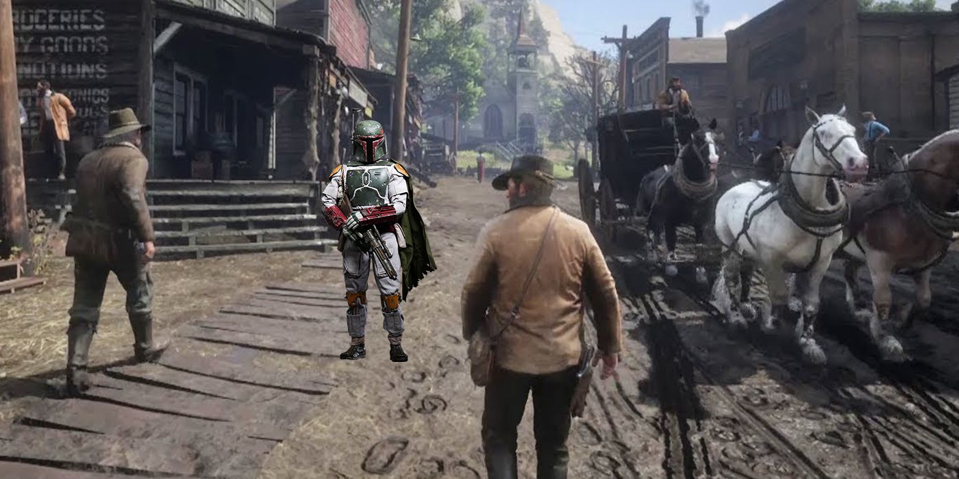 Red Dead Online: Boba Fett de Star Wars aterriza en el Viejo Oeste gracias a un fan