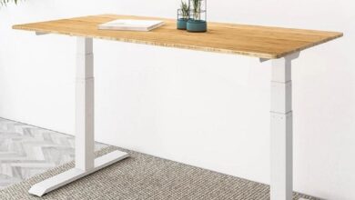 Revisión del escritorio de pie FlexiSpot Kana Pro Bamboo: imprescindible