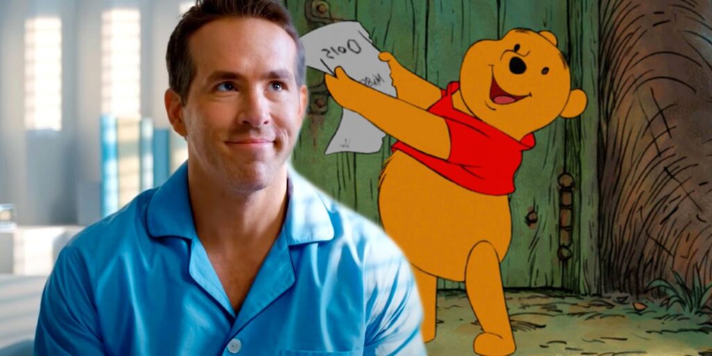 Ryan Reynolds hace una parodia de Winnie-The-Pooh después del día del dominio público