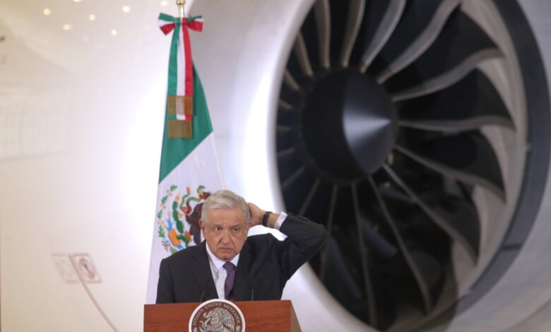 Se analiza intercambiar avión presidencial por helicópteros contra incendios: AMLO