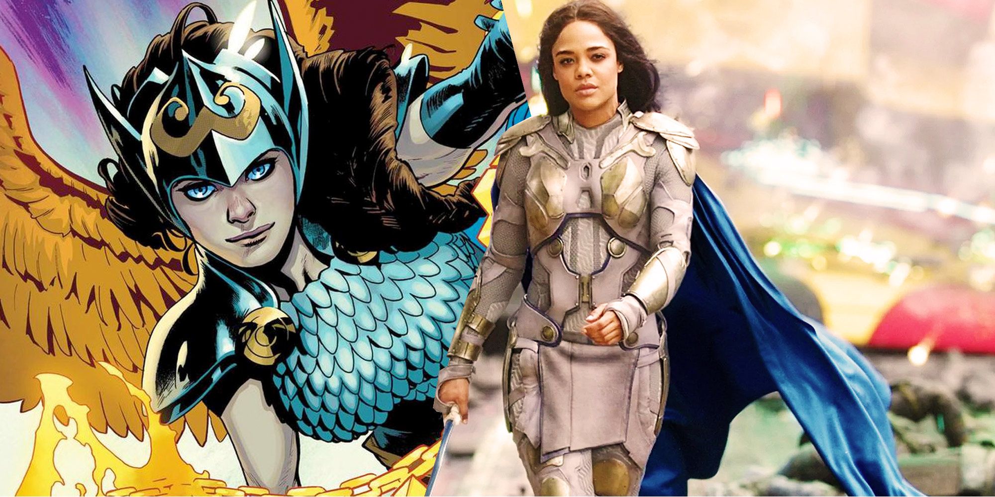 Se revelan los nuevos poderes cómicos de Valkyrie en Thor: Love and Thunder