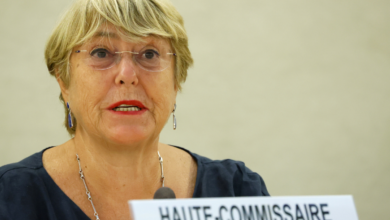 Señala Bachelet escasa presencia de mujeres en procesos de paz