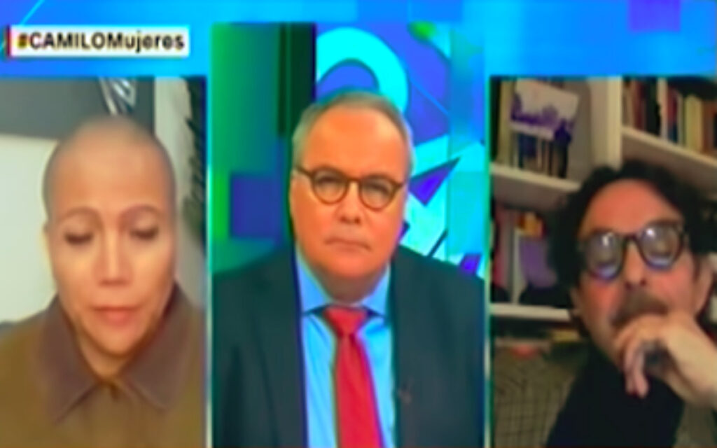 'Si viene aquí a propagar su discurso de odio, este no es el canal': Camilo Egaña a Quadri | Video