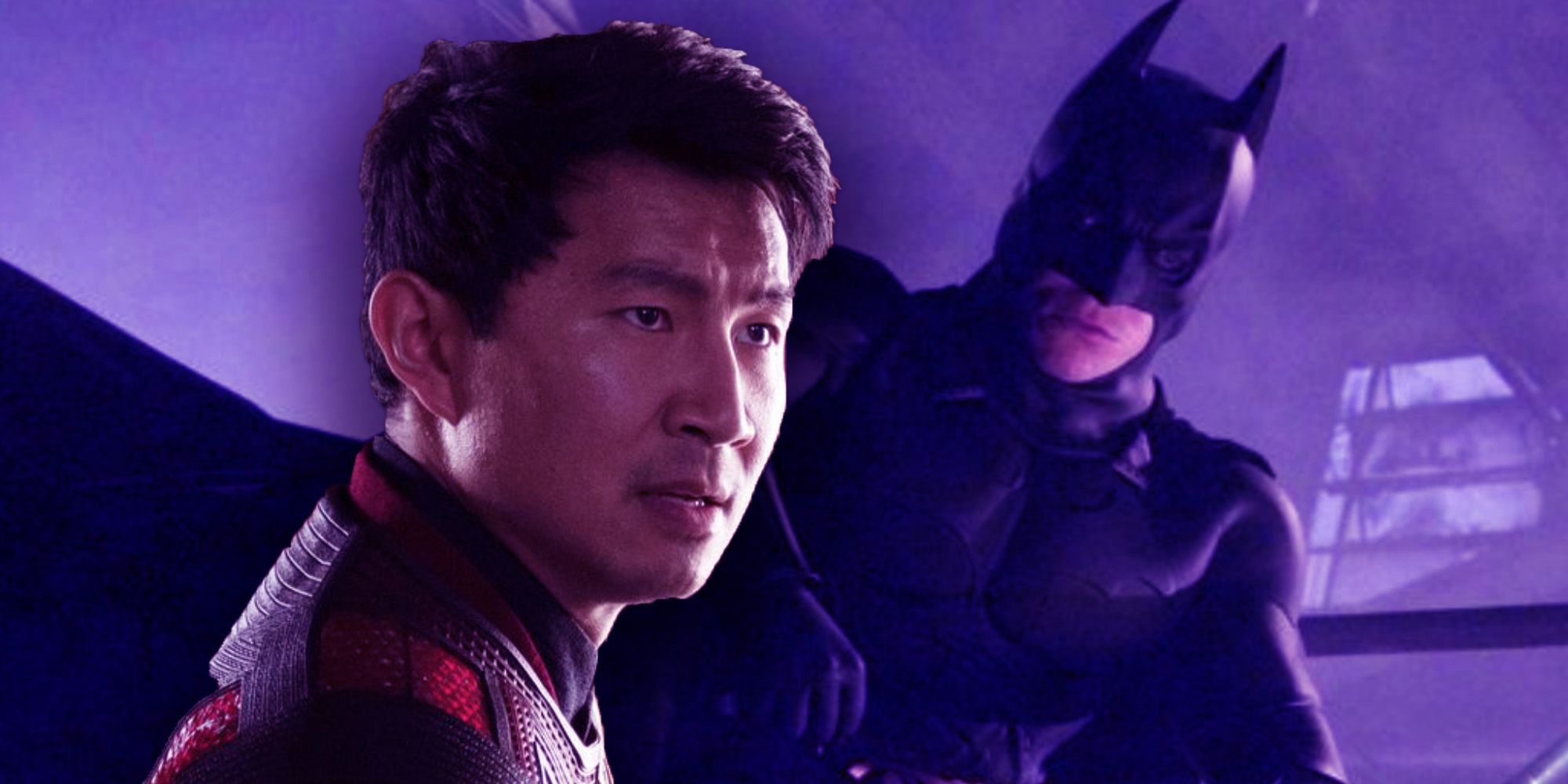 Simu Liu da un paso hilarante en la capa de Batman