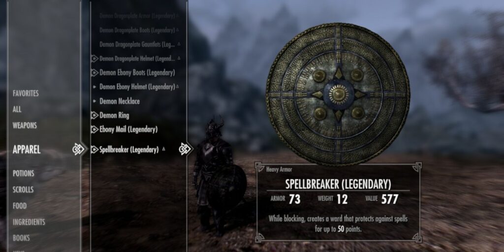Skyrim: Cómo desbloquear el escudo rompehechizos