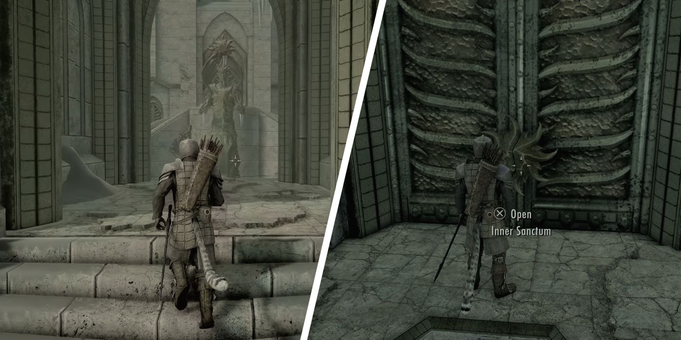 Skyrim: Cómo entrar en el santuario interior