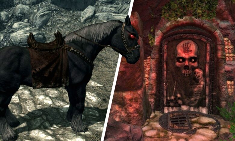 Skyrim: Cómo obtener Shadowmere