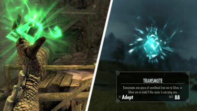Skyrim: Cómo obtener el hechizo de transmutar