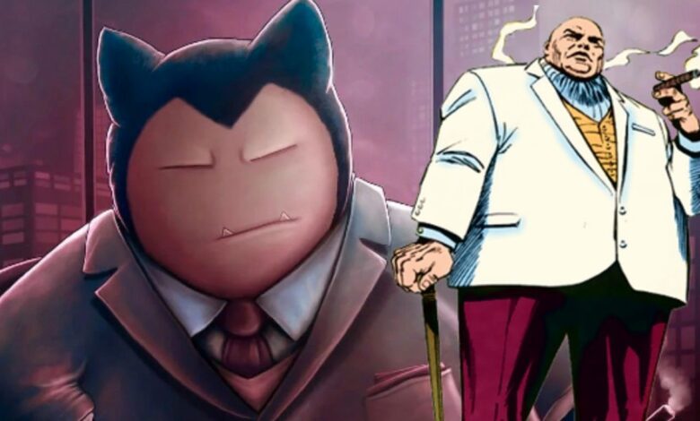 Snorlax de Pokémon se convierte en el capo perfecto en Marvel Fanart
