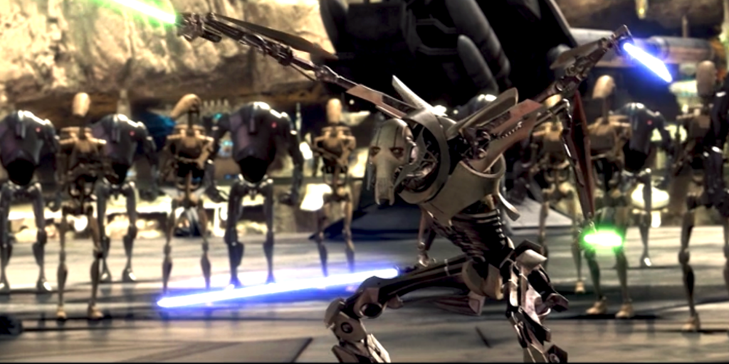 Star Wars se burla de lo tonto que es en realidad el General Grievous