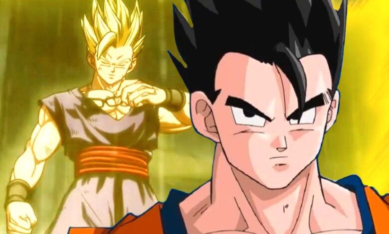 Super Saiyan Gohan en superhéroe traiciona su historia de DBS