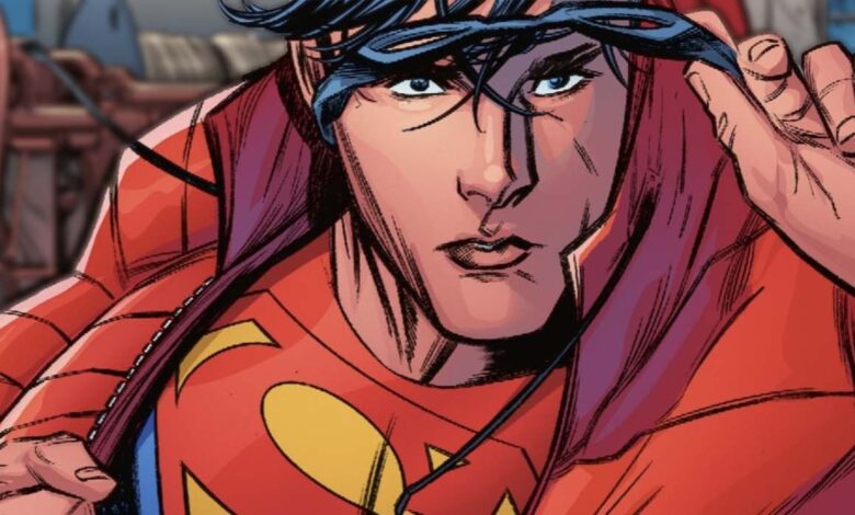 Superman se pone una máscara, pero no por la razón que los fanáticos esperan