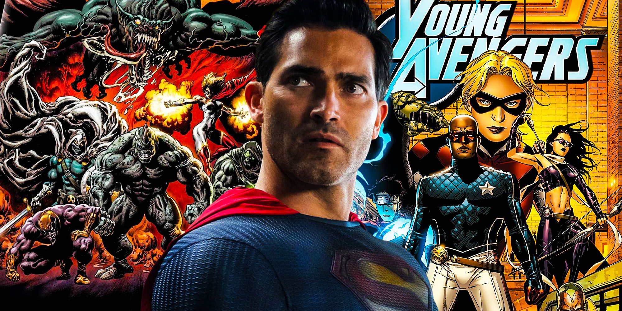 Superman y Lois acaban de vencer a la MCU para los jóvenes Vengadores y Thunderbolts
