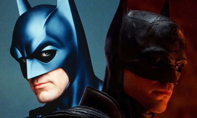The Batman: Robert Pattinson usó el traje de murciélago de Clooney para la prueba de cámara