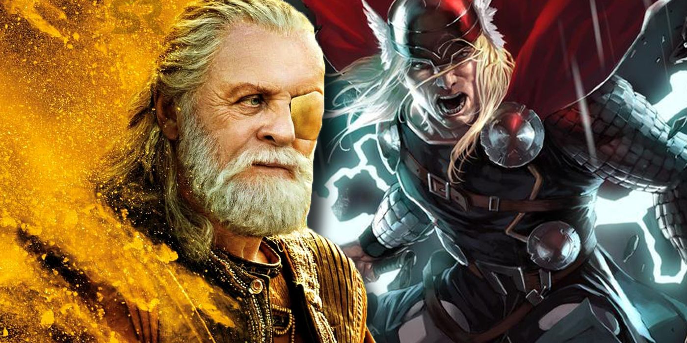 Thor es completamente consciente de lo mal que Odin fue chupado como rey