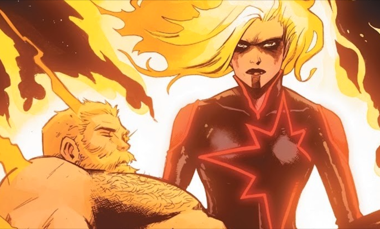 Thor y el Capitán Marvel forjan el vínculo más extraño en los cómics