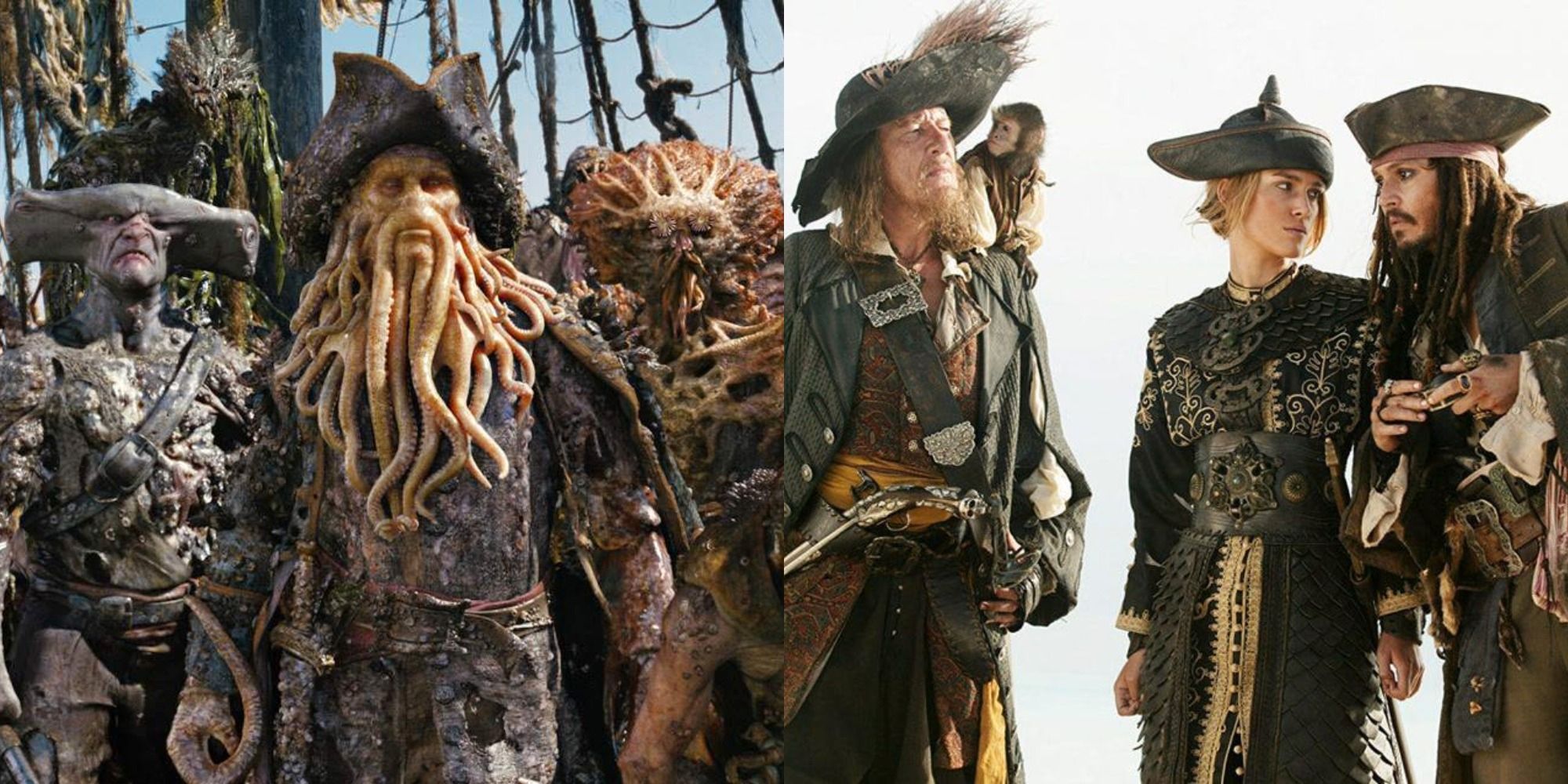 Todas las películas de Piratas del Caribe, clasificadas según IMDb