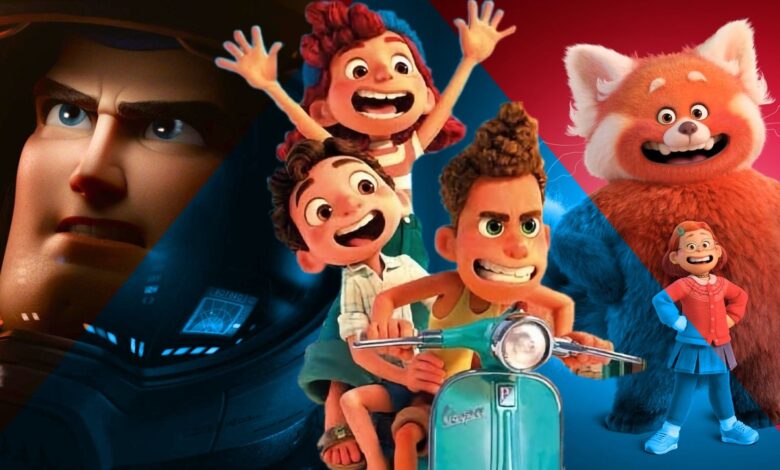 Todas las películas de Pixar que se estrenan después de Luca