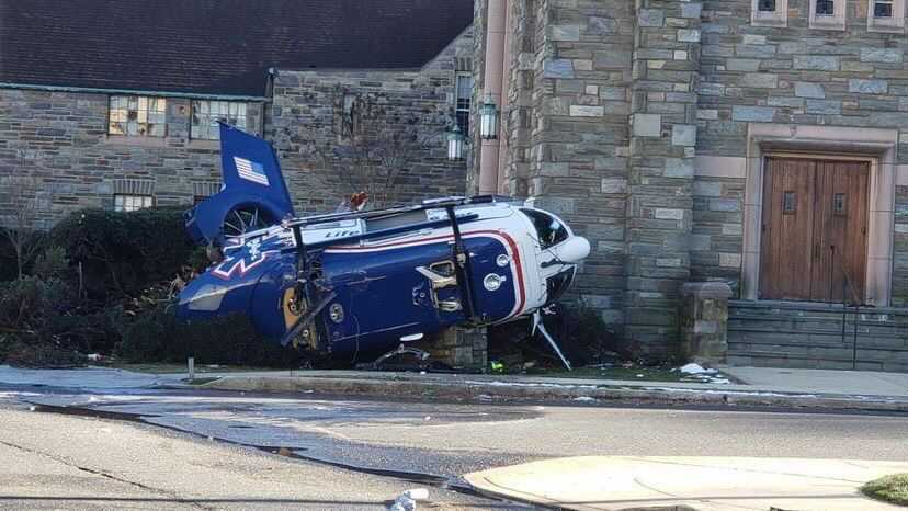 Tripulantes de ambulancia aérea sobreviven al estrellarse de camino al hospital CHOP