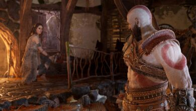 Ubicaciones de artefactos de God Of War: Faces of Magic (Paso del río)