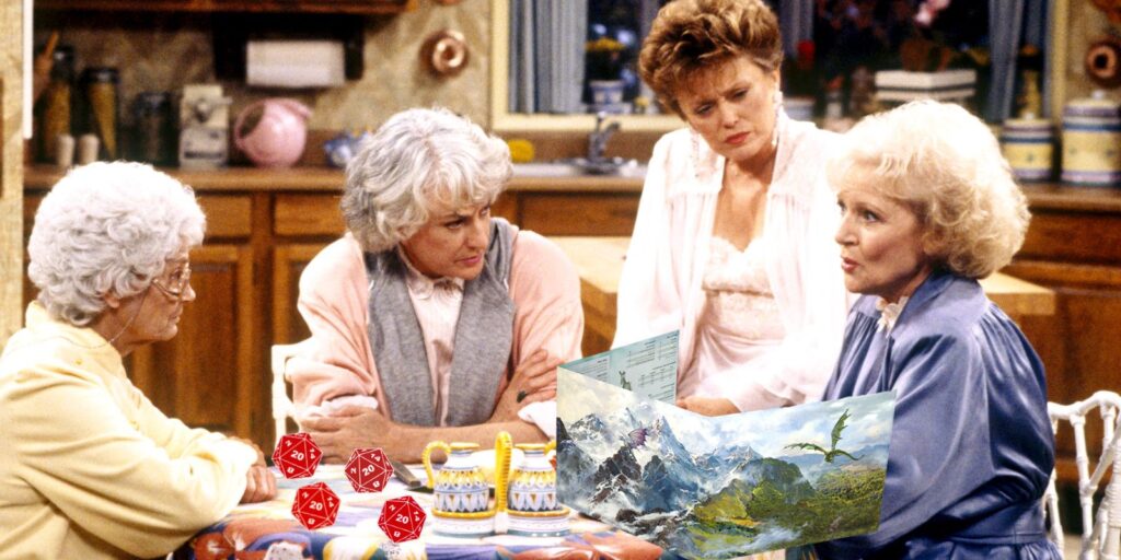 Un RPG tributo a Betty White Golden Girls llegará a Twitch