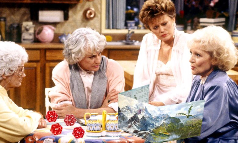 Un RPG tributo a Betty White Golden Girls llegará a Twitch