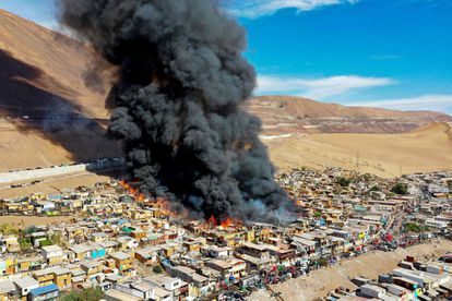 Un incendio revela la herida abierta de la migración irregular en el norte de Chile